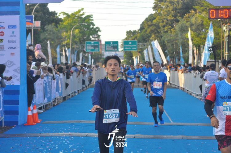 Race photo from Jabar Run 10K 2024