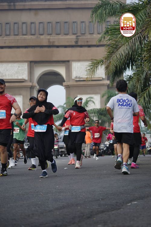 Race photo from Kediri Half Marathon 2025