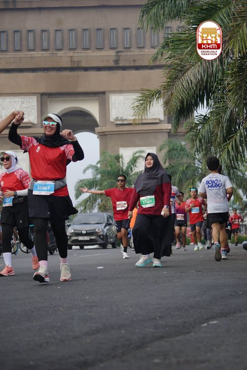 Race photo from Kediri Half Marathon 2025