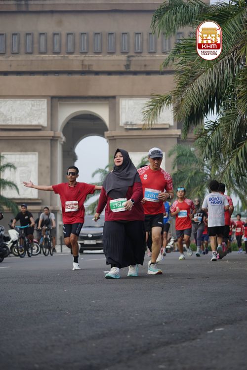 Race photo from Kediri Half Marathon 2025