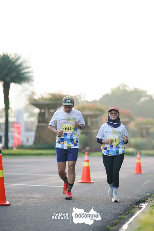Race photo from Taman Budaya x BOGORUN 2025