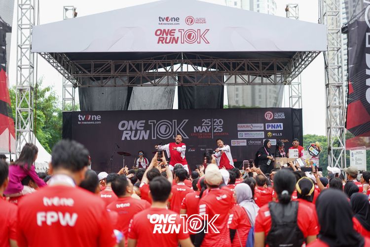 Race photo from ONE RUN 10K 2025