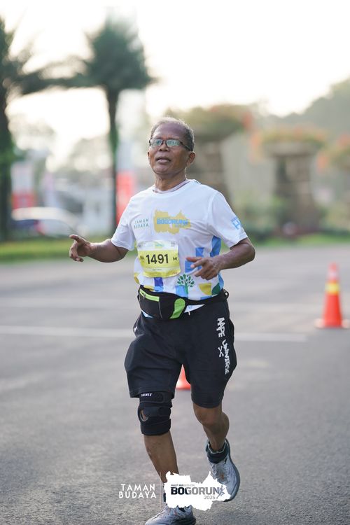 Race photo from Taman Budaya x BOGORUN 2025