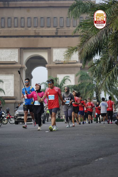Race photo from Kediri Half Marathon 2025