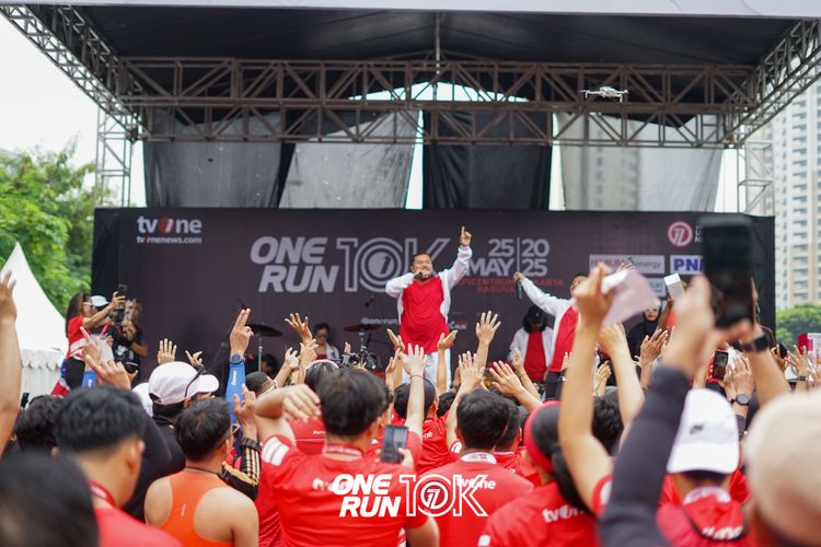 Race photo from ONE RUN 10K 2025