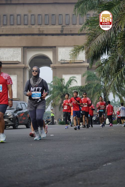 Race photo from Kediri Half Marathon 2025