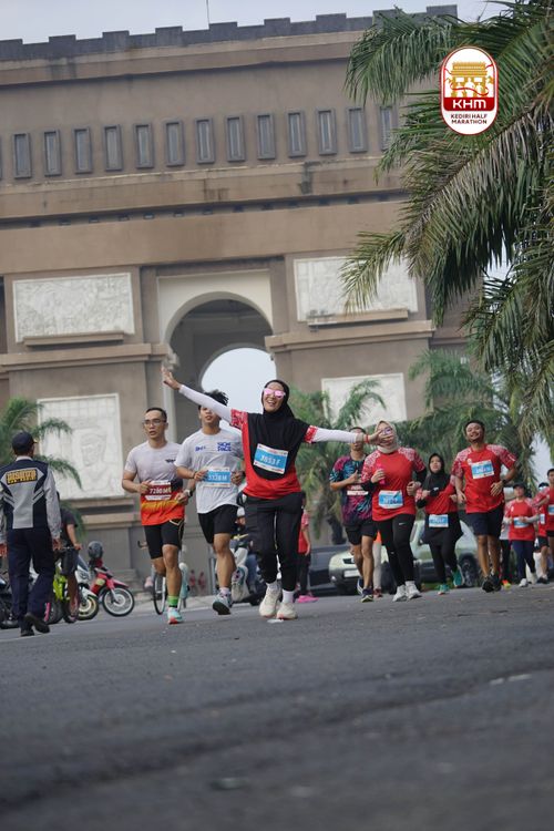 Race photo from Kediri Half Marathon 2025