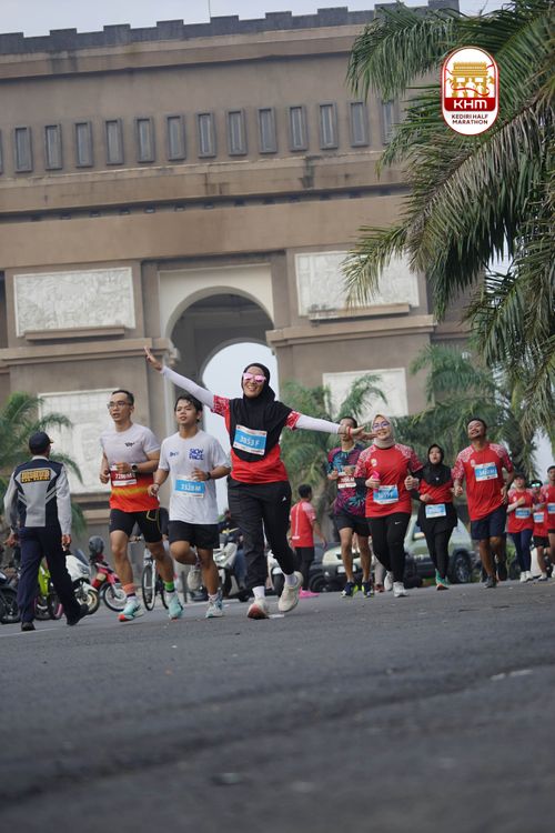 Race photo from Kediri Half Marathon 2025