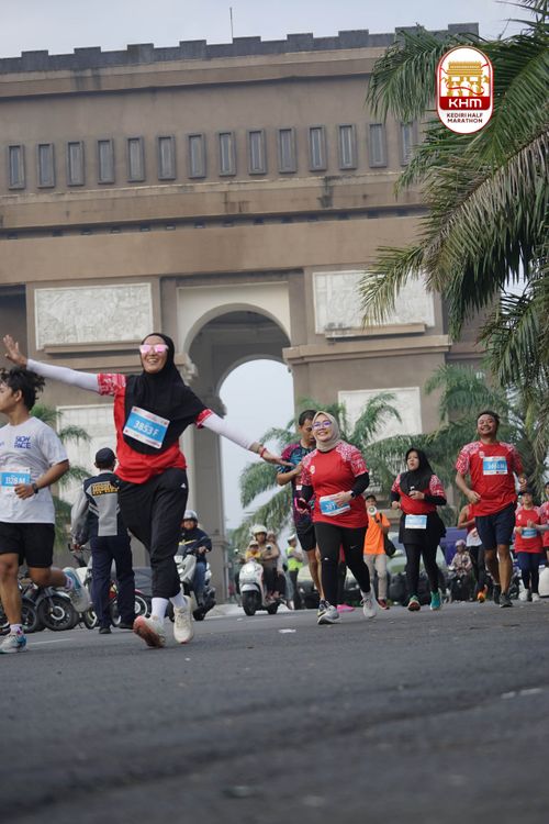 Race photo from Kediri Half Marathon 2025