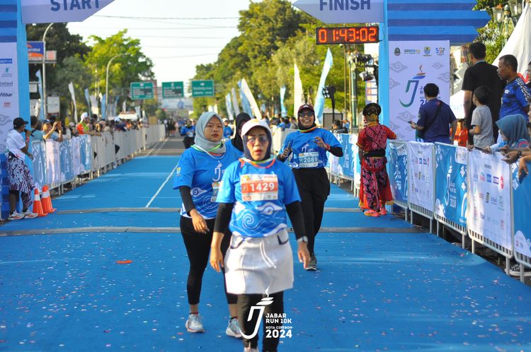 Race photo from Jabar Run 10K 2024