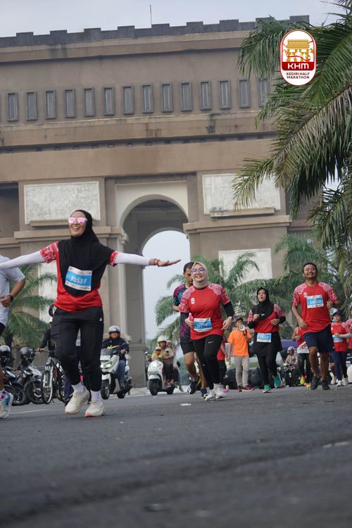 Race photo from Kediri Half Marathon 2025