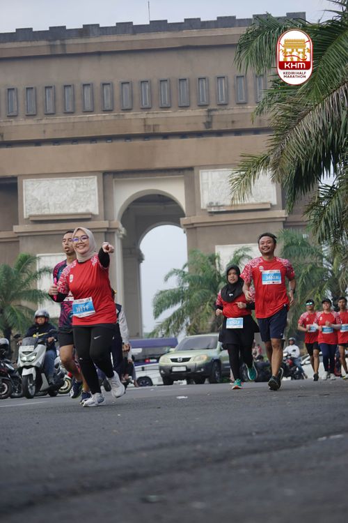 Race photo from Kediri Half Marathon 2025