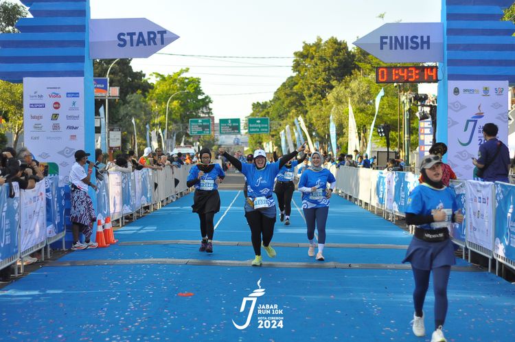 Race photo from Jabar Run 10K 2024