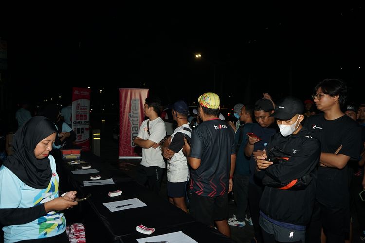 Race photo from Smartfren Run 2024 Vibes