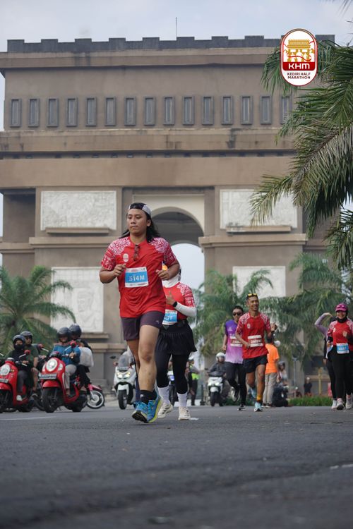 Race photo from Kediri Half Marathon 2025