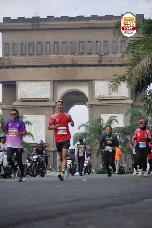 Race photo from Kediri Half Marathon 2025