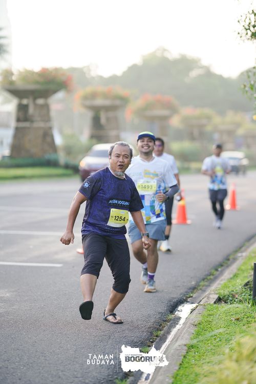 Race photo from Taman Budaya x BOGORUN 2025