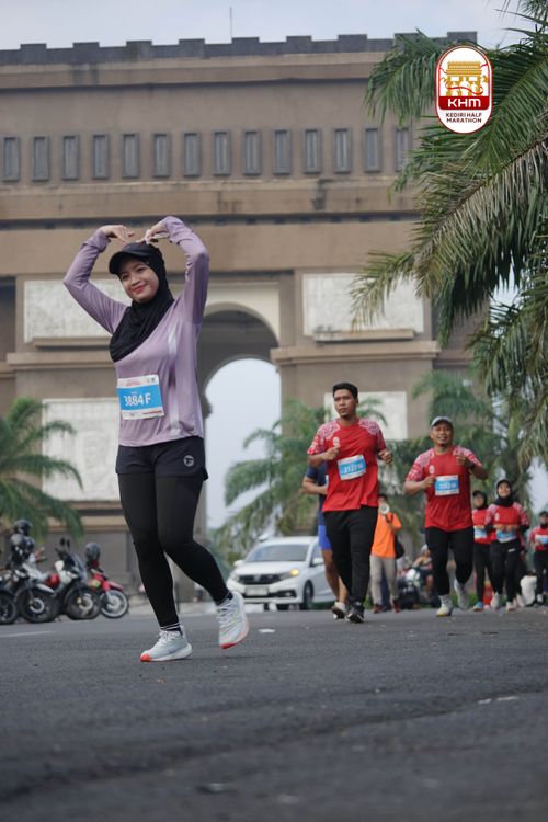 Race photo from Kediri Half Marathon 2025