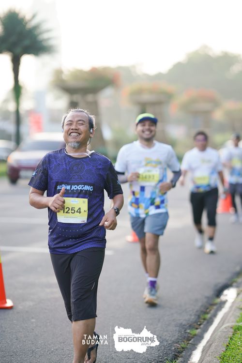Race photo from Taman Budaya x BOGORUN 2025