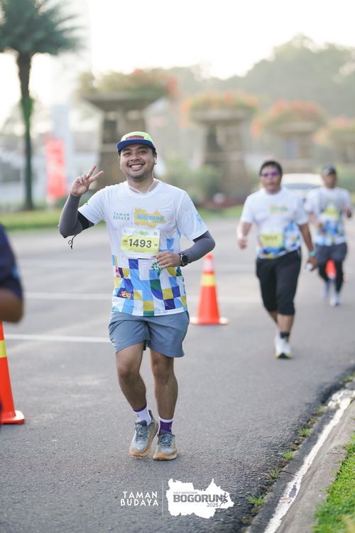 Race photo from Taman Budaya x BOGORUN 2025