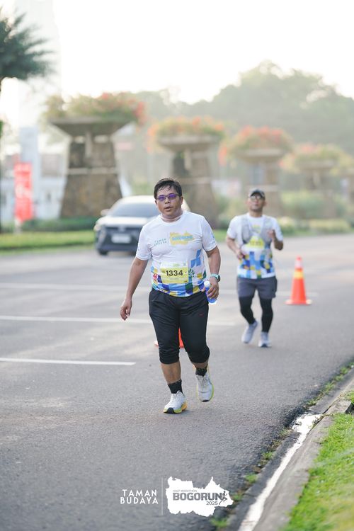 Race photo from Taman Budaya x BOGORUN 2025