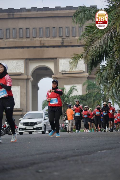 Race photo from Kediri Half Marathon 2025