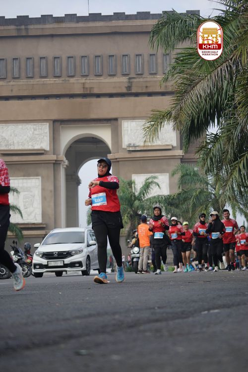 Race photo from Kediri Half Marathon 2025