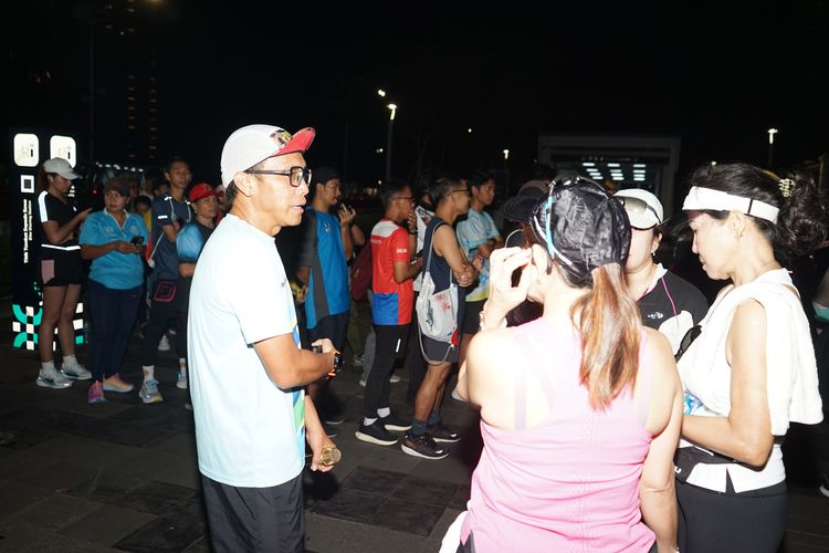 Race photo from Lari Bareng Yuk!