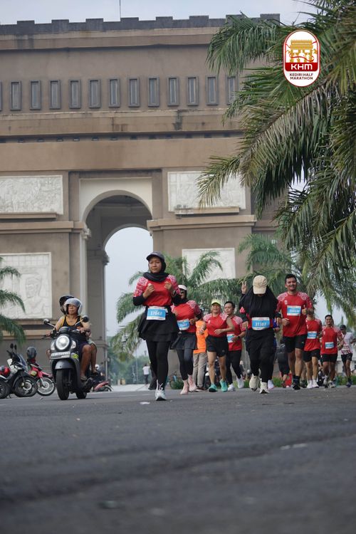 Race photo from Kediri Half Marathon 2025