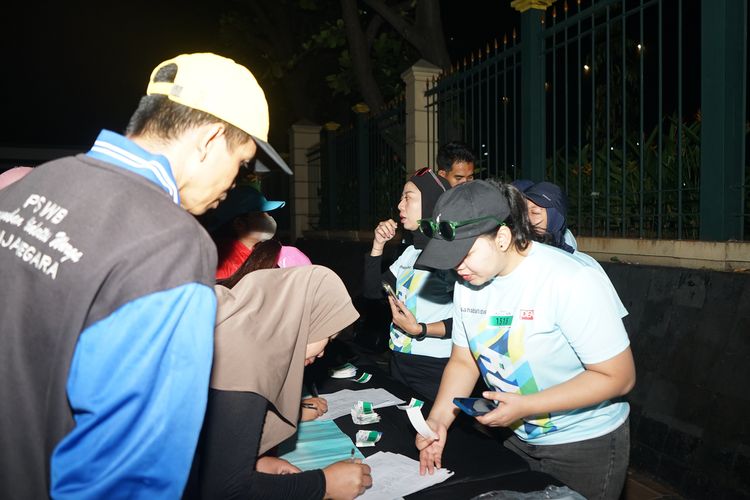 Race photo from Lari Bareng Yuk!