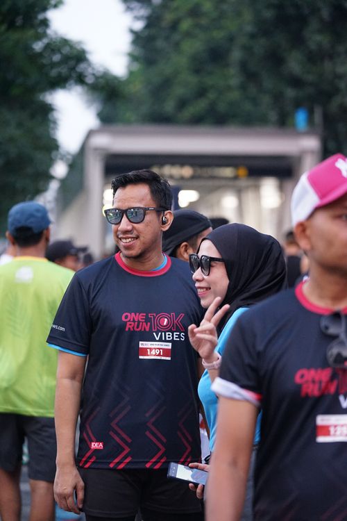 Race photo from One Run 10K Vibes 2024