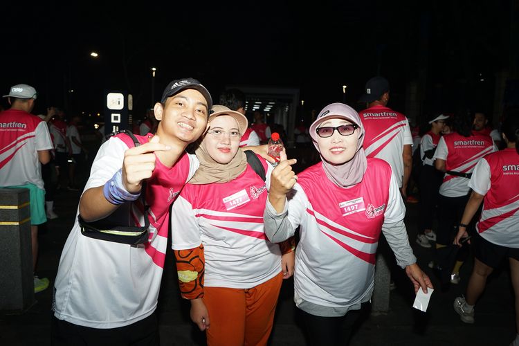Race photo from Smartfren Run 2024 Vibes
