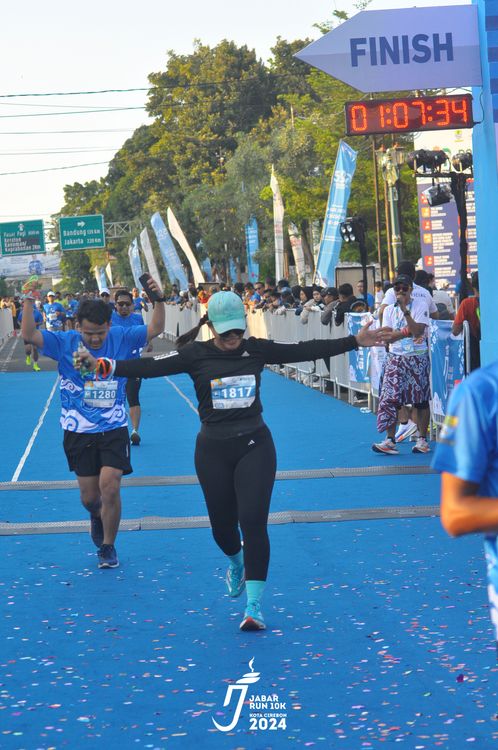 Race photo from Jabar Run 10K 2024