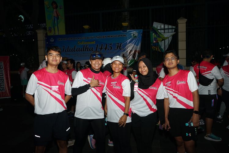 Race photo from Smartfren Run 2024 Vibes