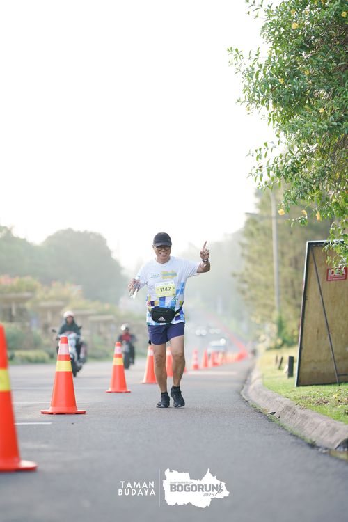 Race photo from Taman Budaya x BOGORUN 2025