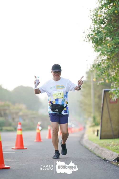 Race photo from Taman Budaya x BOGORUN 2025