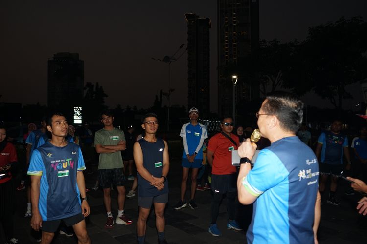Race photo from Lari Bareng Yuk!
