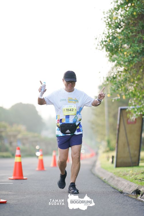 Race photo from Taman Budaya x BOGORUN 2025