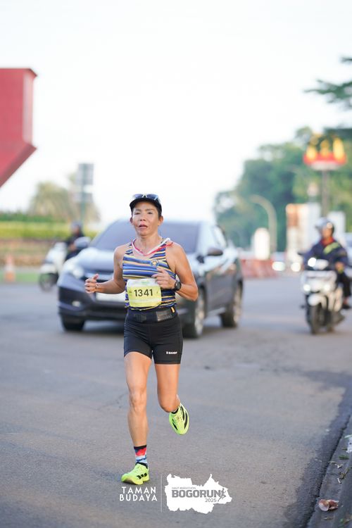 Race photo from Taman Budaya x BOGORUN 2025