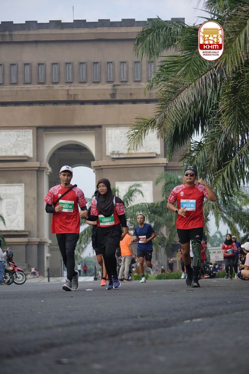 Race photo from Kediri Half Marathon 2025