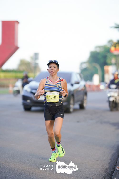 Race photo from Taman Budaya x BOGORUN 2025