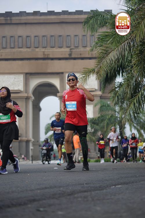 Race photo from Kediri Half Marathon 2025