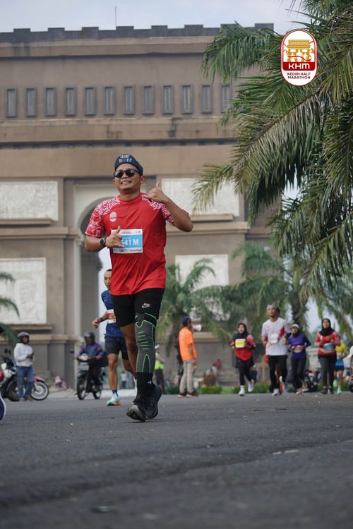 Race photo from Kediri Half Marathon 2025