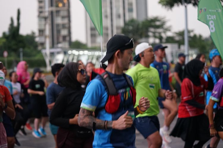 Race photo from Lari Bareng Yuk!