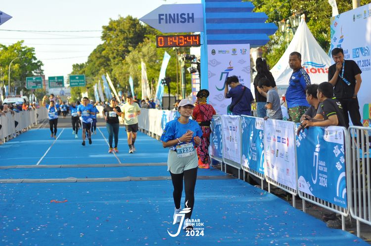 Race photo from Jabar Run 10K 2024