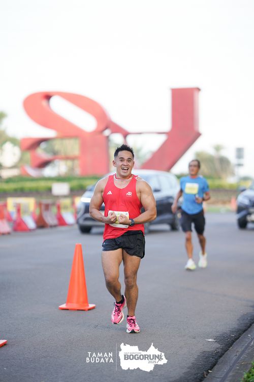 Race photo from Taman Budaya x BOGORUN 2025