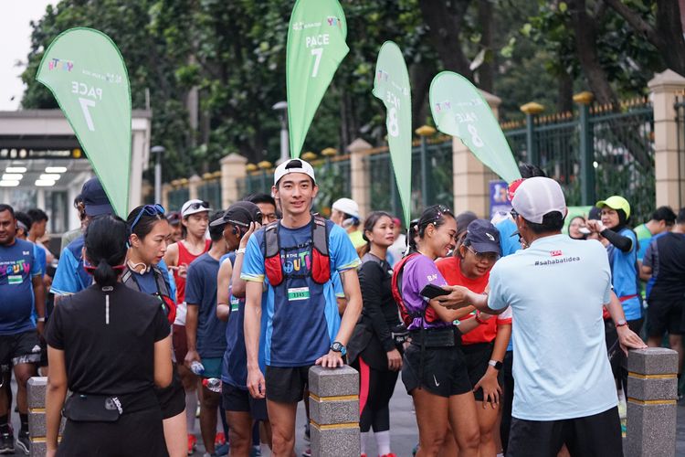 Race photo from Lari Bareng Yuk!
