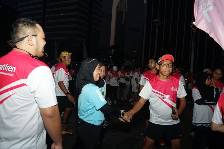 Race photo from Smartfren Run 2024 Vibes