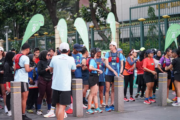 Race photo from Lari Bareng Yuk!