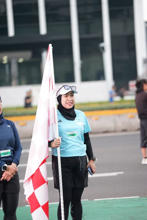 Race photo from Lari Bareng Yuk!